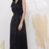 Robe longue Dariana Noir | Juste Elles Robe Longue Dariana Noir