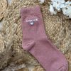 Chaussettes Amour Rose | Juste Elles Chaussettes Amour Rose