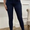 Jeans Ysabella Marine | Juste Elles Jeans Ysabella Marine