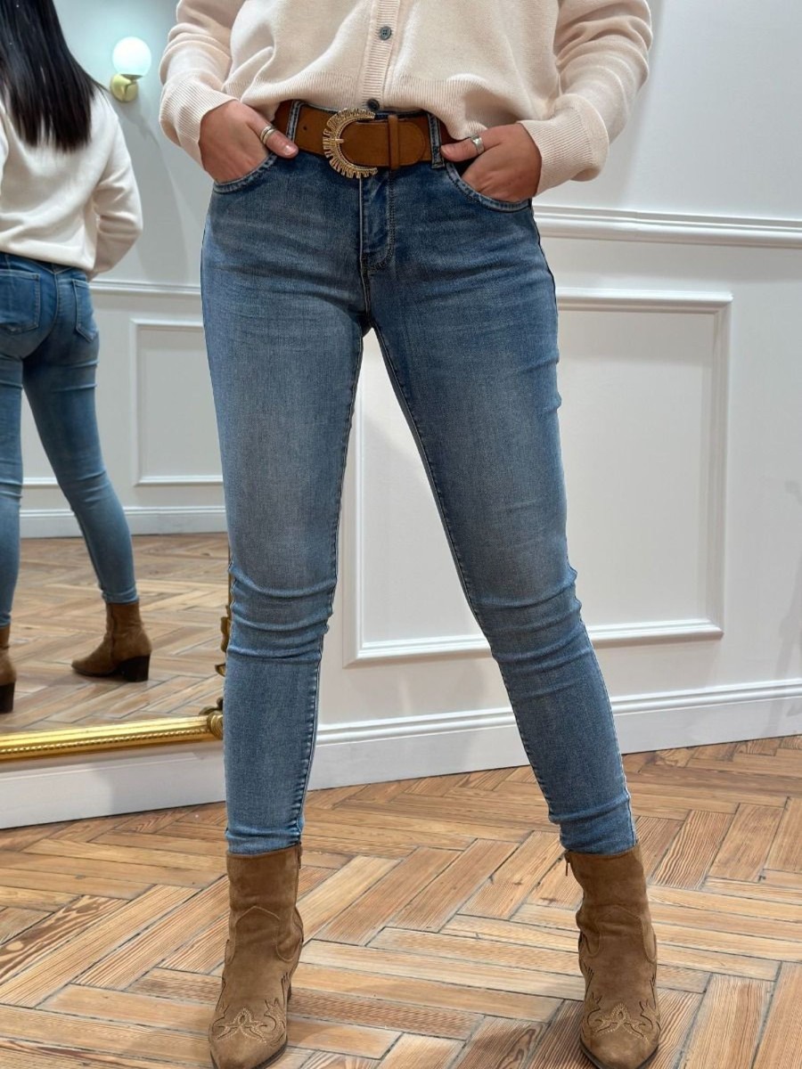 Jeans Hannah Bleu | Juste Elles Jeans Hannah Bleu