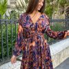 Robe Annia Rouille | Juste Elles Robe Annia Rouille