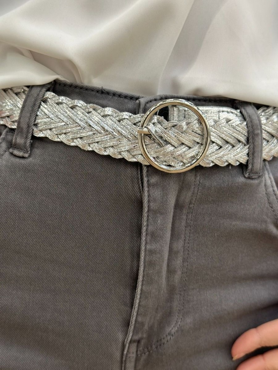 Ceinture Sarah Argent | Juste Elles Ceinture Sarah Argent