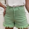 Short Sílvia Vert | Juste Elles Short Silvia Vert