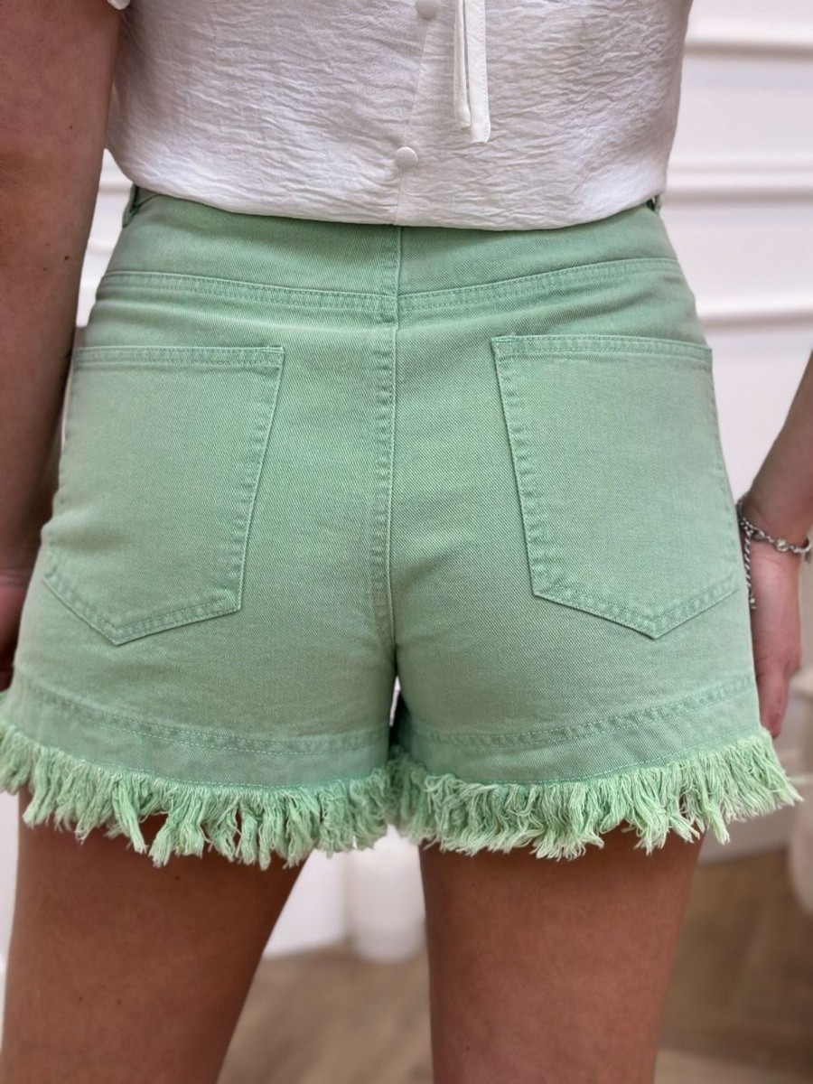 Short Sílvia Vert | Juste Elles Short Silvia Vert