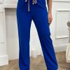 Pantalon Naomi Bleu | Juste Elles Pantalon Naomi Bleu