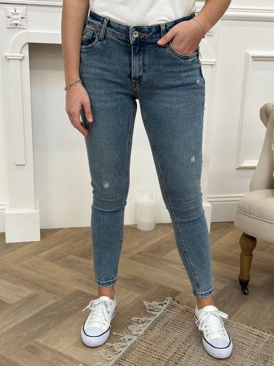 Jeans Tatiana Bleu | Juste Elles Jeans Tatiana Bleu