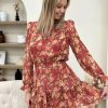 Robe Isolaine Terracotta | Juste Elles Robe Isolaine Terracotta