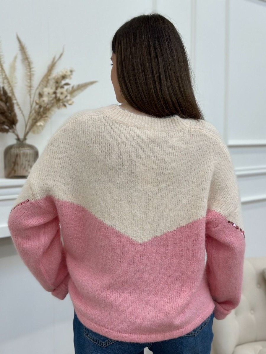 Pull Maelia Rose | Juste Elles Pull Maelia Rose