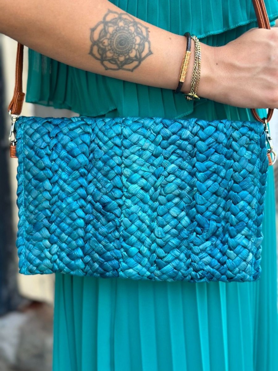 Sac Alice Bleu turquoise | Juste Elles Sac Alice Bleu Turquoise