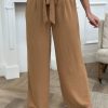 Pantalon Ludovica Camel | Juste Elles Pantalon Ludovica Camel