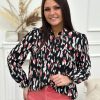 Blouse Virginie Noir | Juste Elles Blouse Virginie Noir