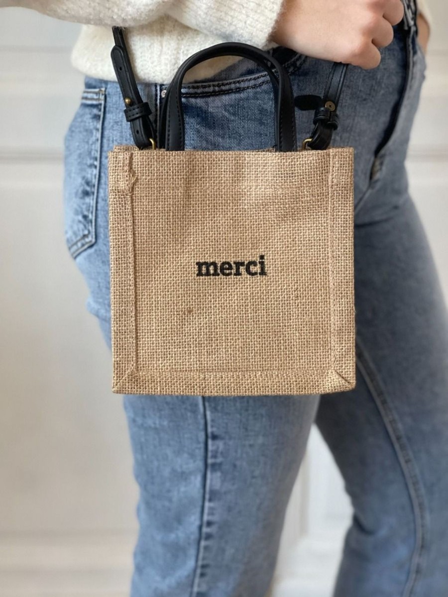 Sac Merci Beige Sac Merci Beige