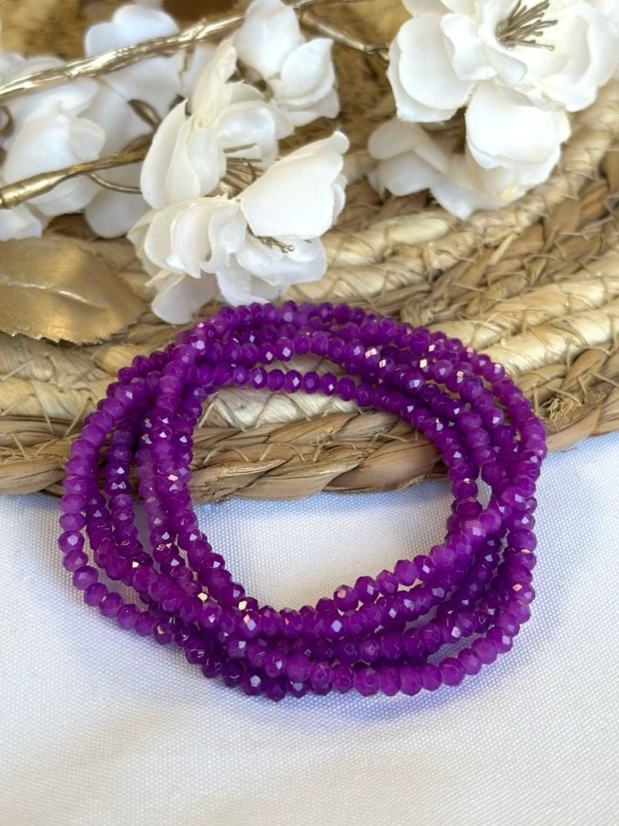 Bracelet Varda Violet | Juste Elles Bracelet Varda Violet