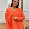 Pull Maelis Corail | Juste Elles Pull Maelis Corail