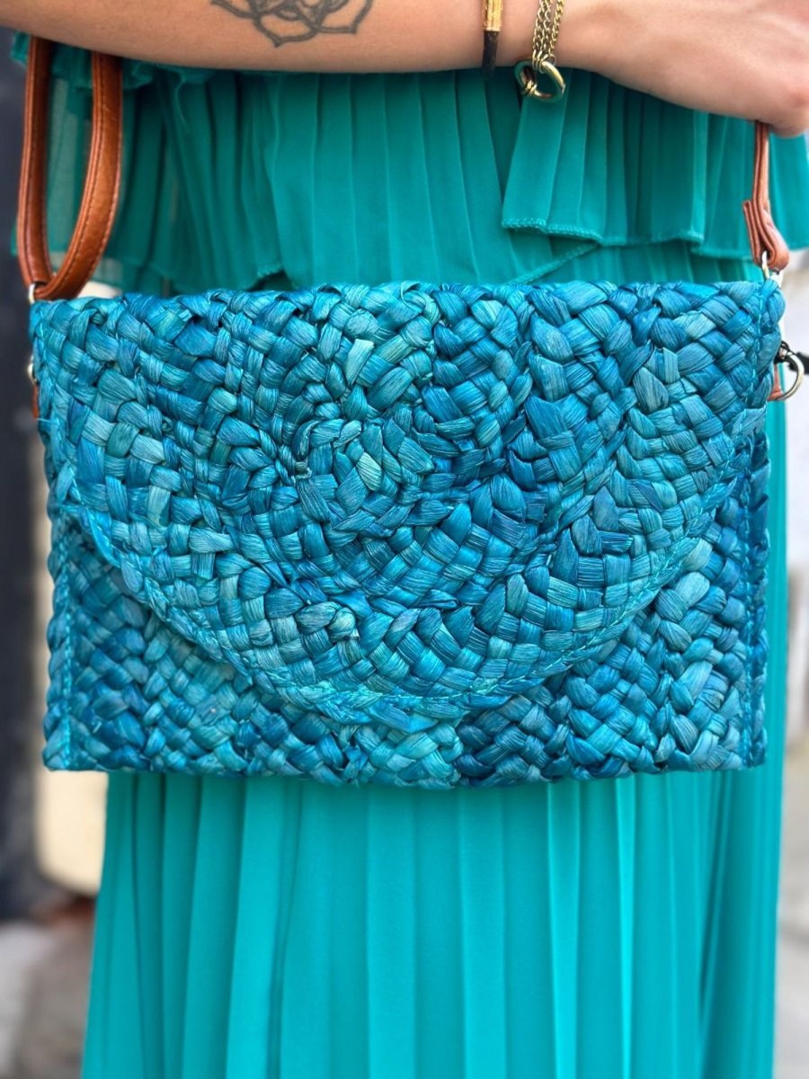 Sac Alice Bleu turquoise | Juste Elles Sac Alice Bleu Turquoise