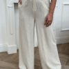 Pantalon Luciana Beige | Juste Elles Pantalon Luciana Beige