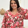 Pull Agata Rose | Juste Elles Pull Agata Rose