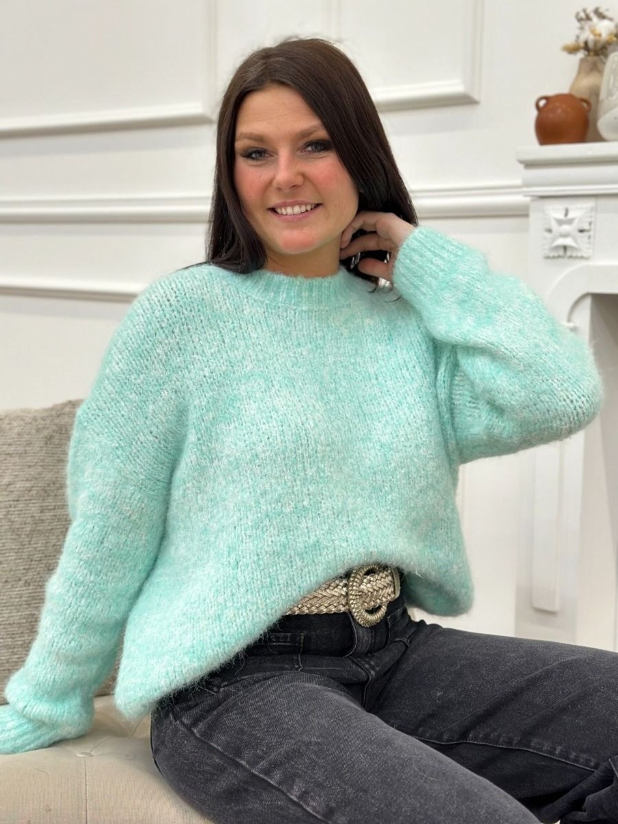 Pull Rowan Turquoise | Juste Elles Pull Rowan Turquoise