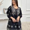 Robe courte Soumaya Noir | Juste Elles Robe Courte Soumaya Noir