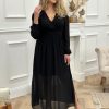 Robe Alina Noir | Juste Elles Robe Alina Noir