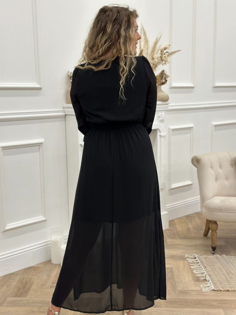 Robe Alina Noir | Juste Elles Robe Alina Noir