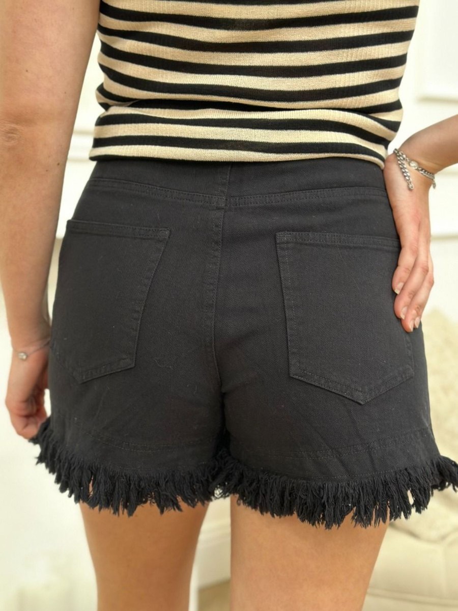 Short Sílvia Noir | Juste Elles Short Silvia Noir