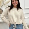 Pull Hilaire Beige | Juste Elles Pull Hilaire Beige