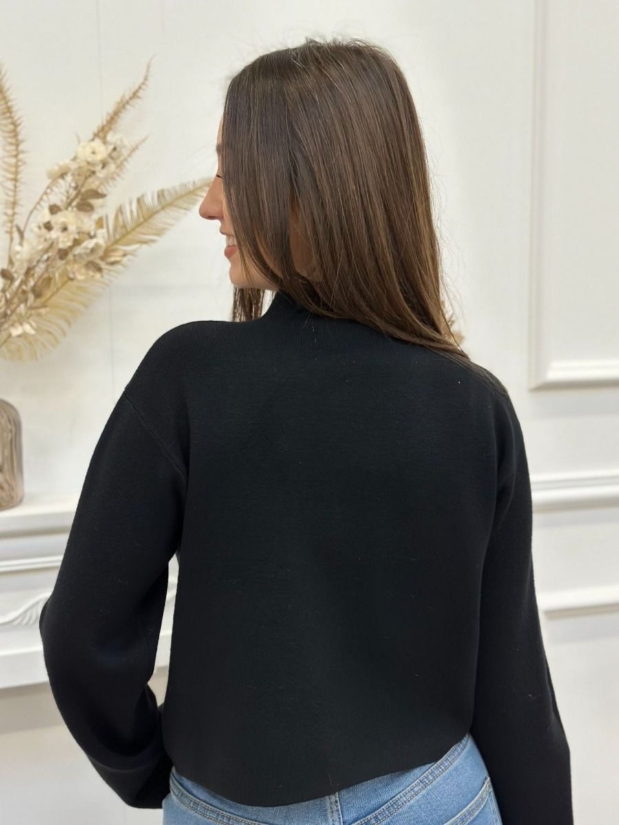 Pull Nerissa Noir | Juste Elles Pull Nerissa Noir