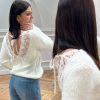 Pull Octavia Blanc | Juste Elles Pull Octavia Blanc