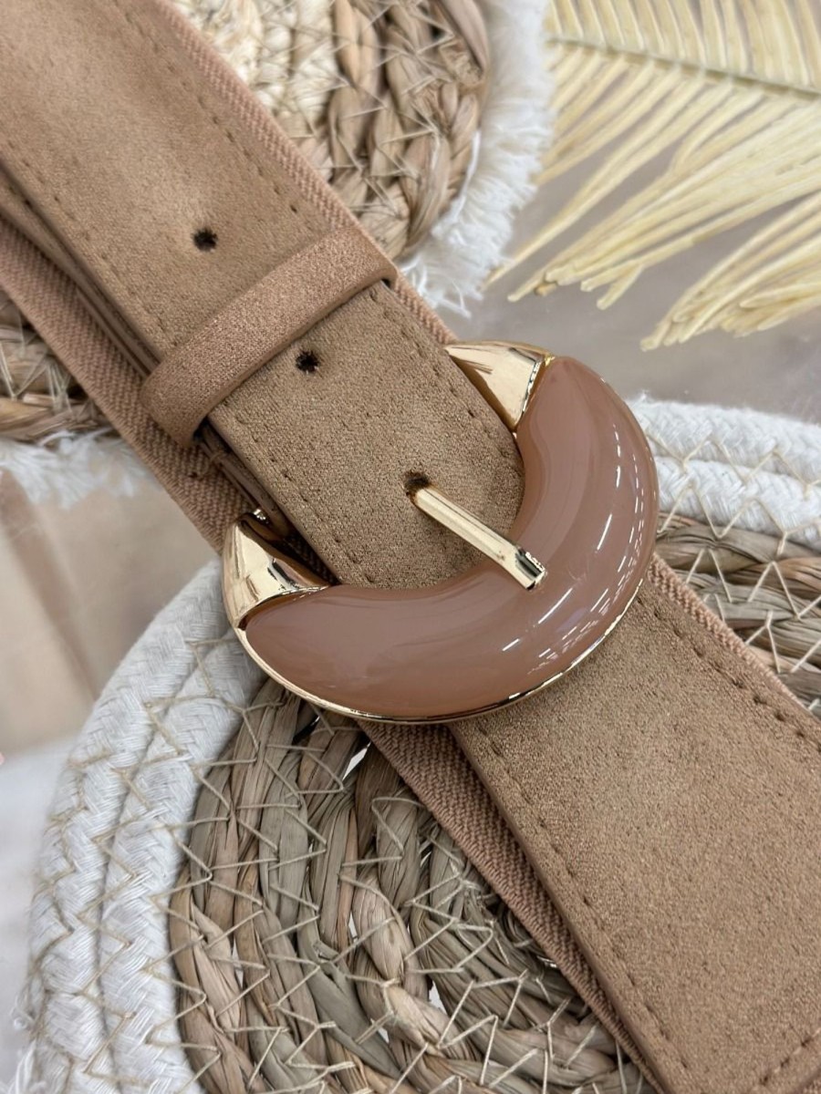 Ceinture Weronika Camel clair | Juste Elles Ceinture Weronika Camel Clair