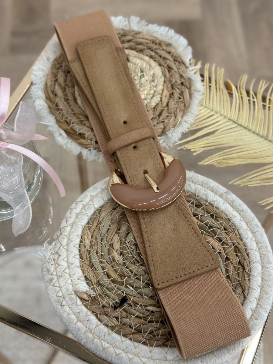 Ceinture Weronika Camel clair | Juste Elles Ceinture Weronika Camel Clair