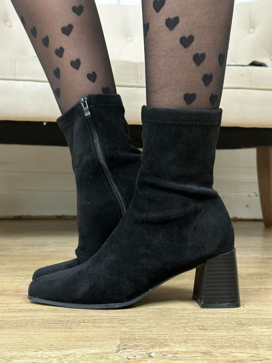 Boots Mariane Noir | Juste Elles Boots Mariane Noir