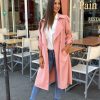 Trench Malia rose | Juste Elles Trench Malia Rose | Juste Elles