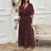 Robe longue Amélia Rose | Juste Elles Robe Longue Amelia Rose