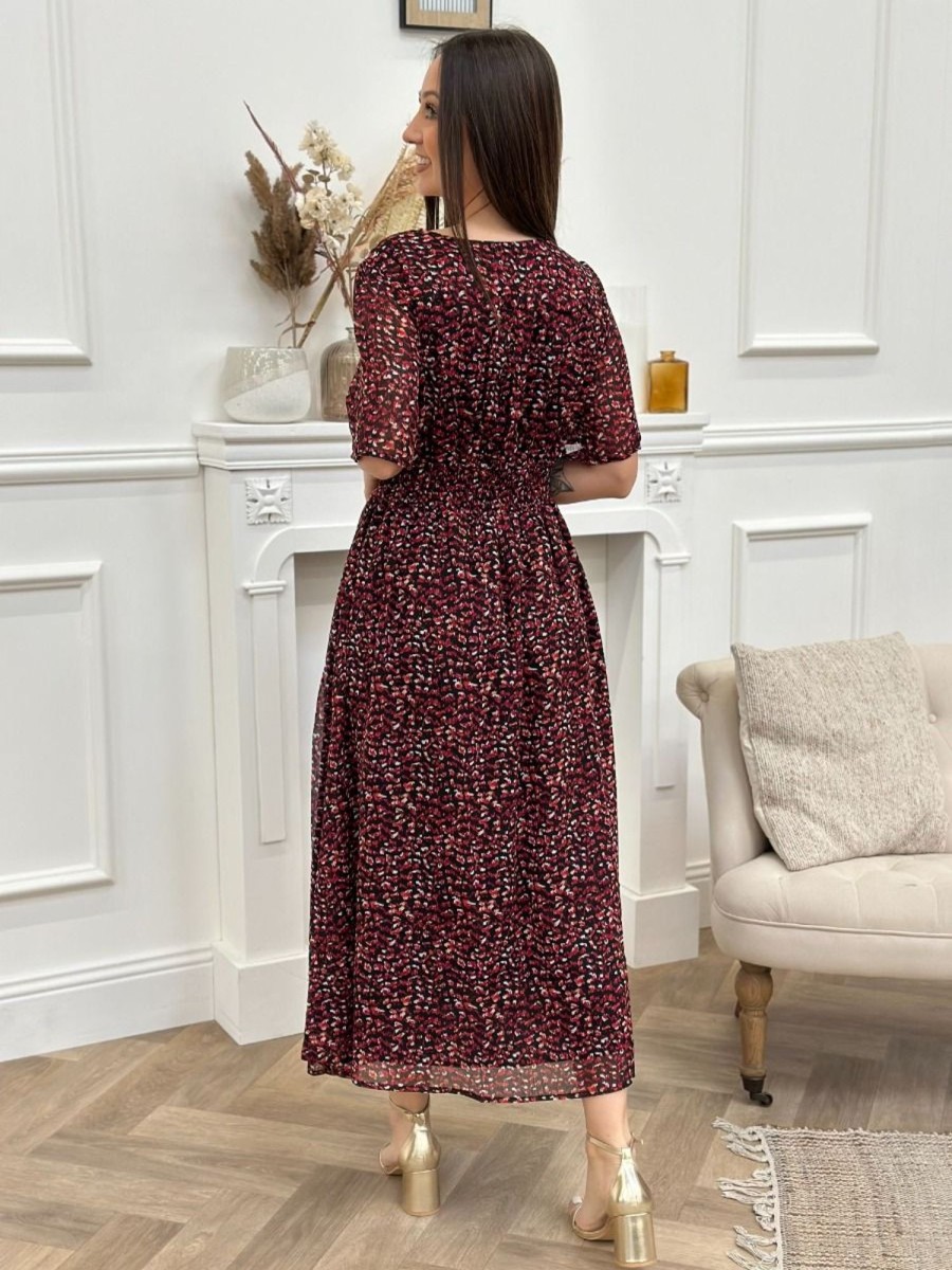 Robe longue Amélia Rose | Juste Elles Robe Longue Amelia Rose