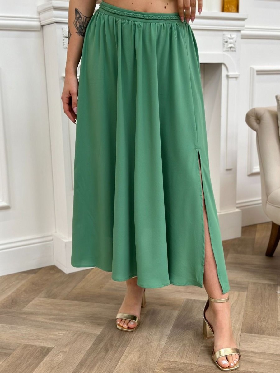 Jupe Melissandre Vert | Juste Elles Jupe Melissandre Vert