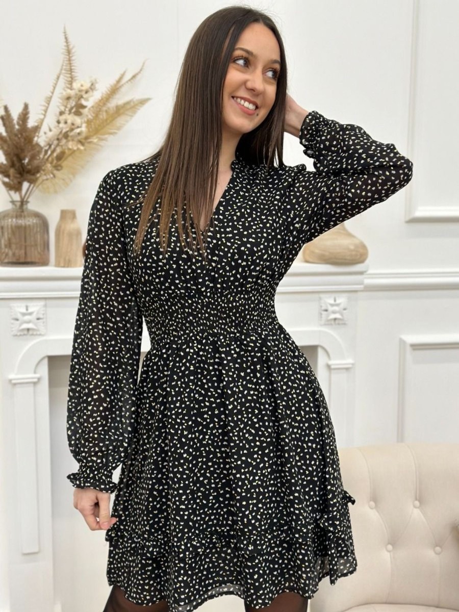 Robe Vérona Noir | Juste Elles Robe Verona Noir