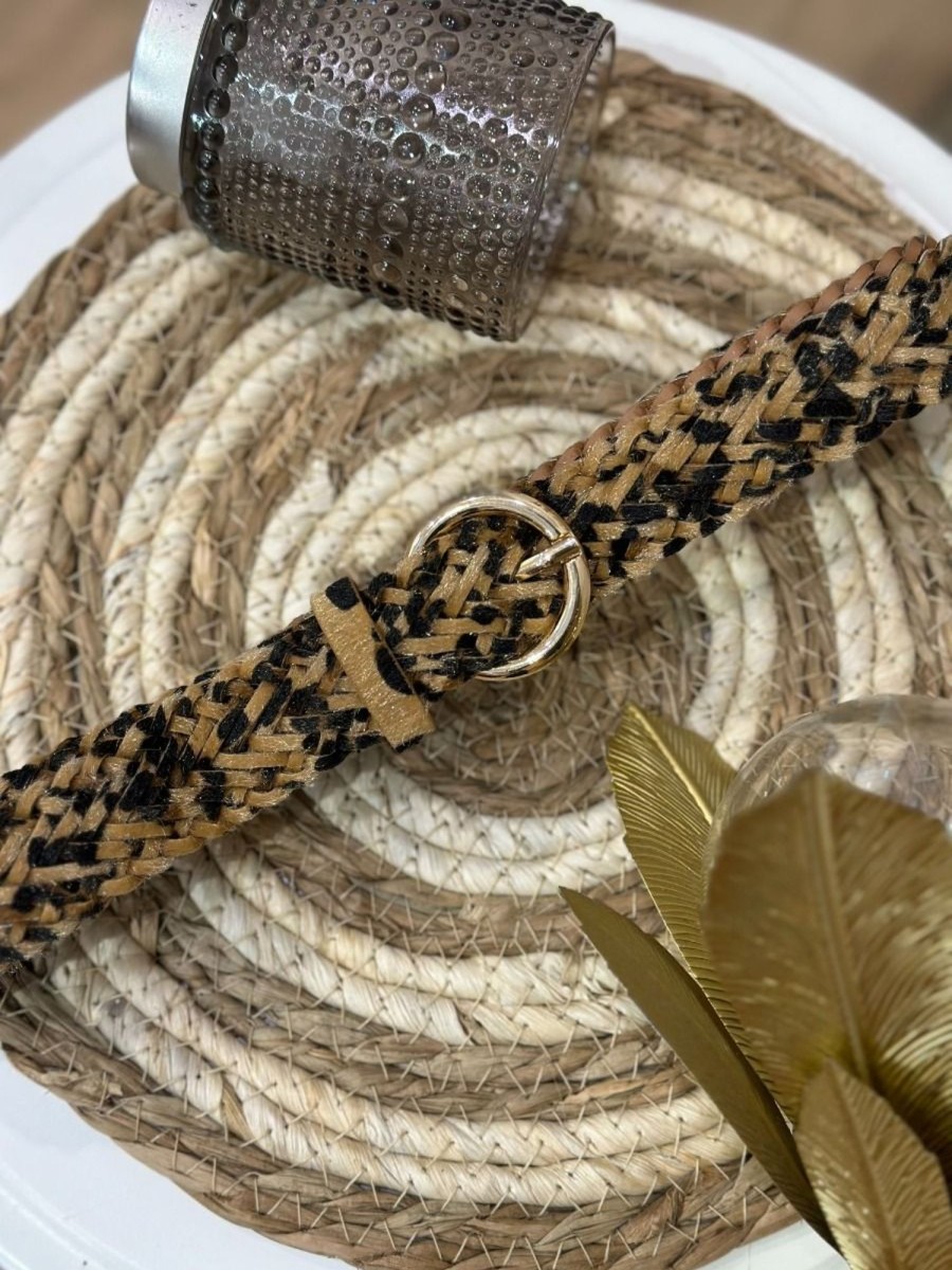 Ceinture Alison Leopard | Juste Elles Ceinture Alison Leopard