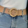 Ceinture Zephyrine Camel | Juste Elles Ceinture Zephyrine Camel