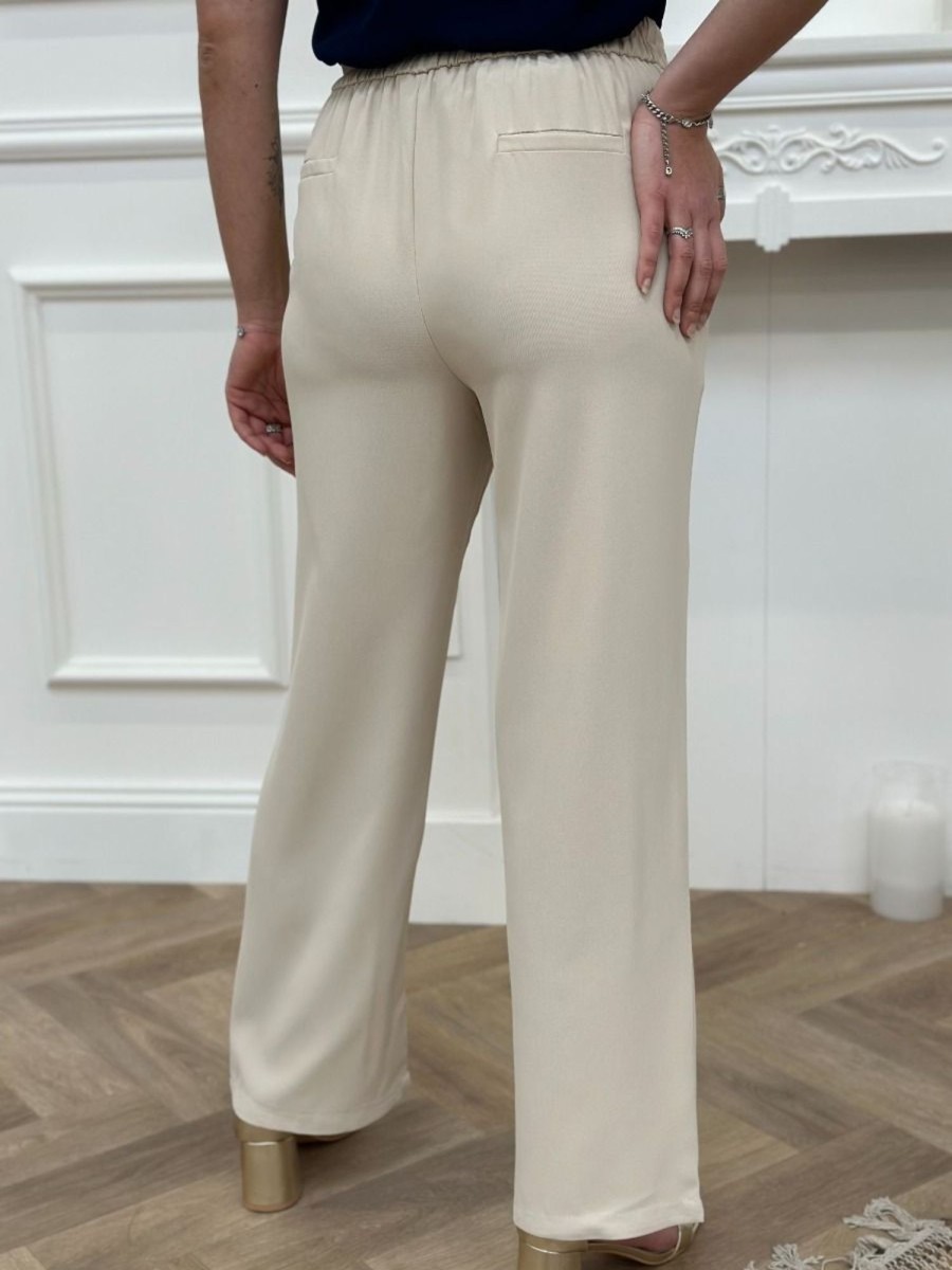 Pantalon Margaux Beige | Juste Elles Pantalon Margaux Beige