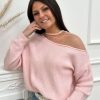 Pull Agnieszka Rose | Juste Elles Pull Agnieszka Rose