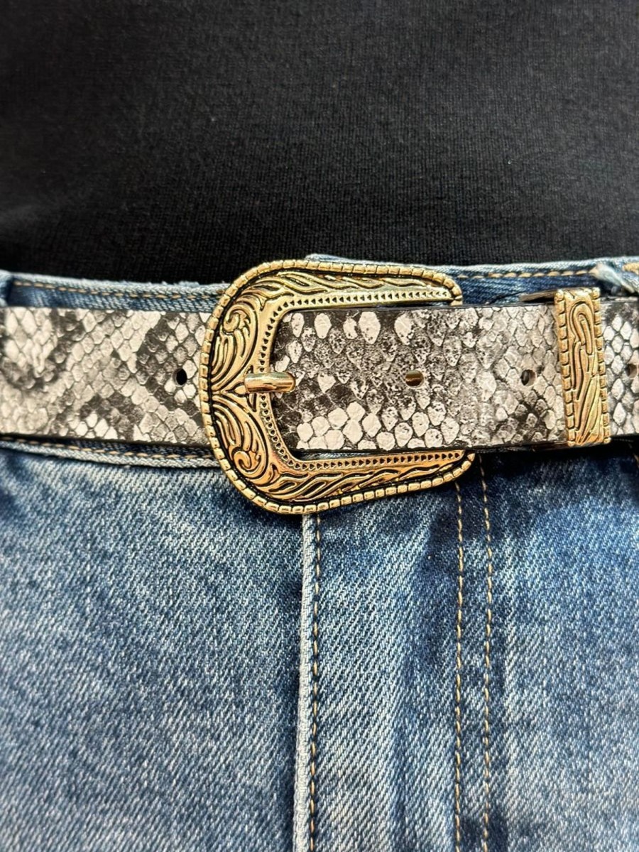 Ceinture Iris Gris | Juste Elles Ceinture Iris Gris