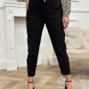 Pantalon Sybille Noir | Juste Elles Pantalon Sybille Noir