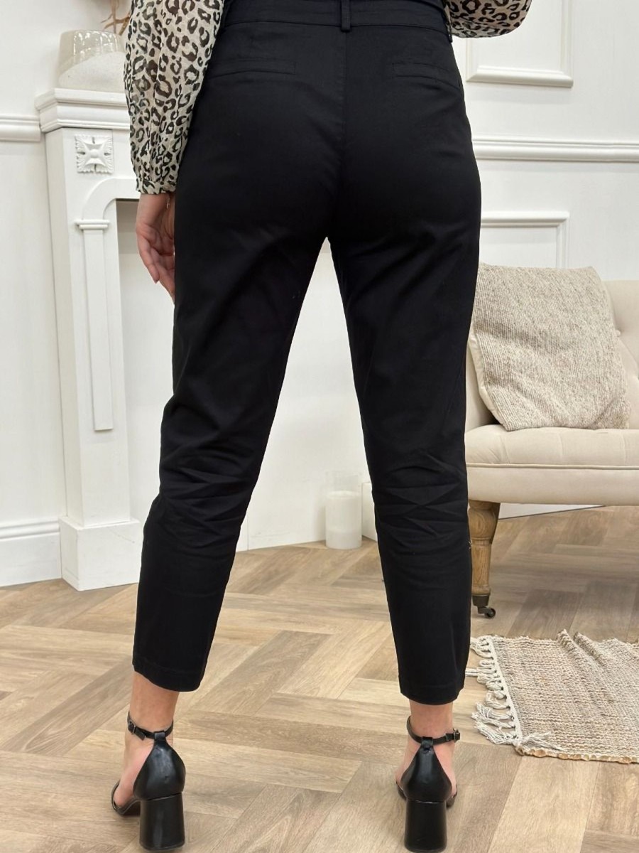 Pantalon Sybille Noir | Juste Elles Pantalon Sybille Noir