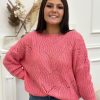 Pull Véra Rose Bonbon | Juste Elles Pull Vera Rose Bonbon