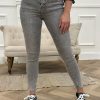 Jeans Lola Gris | Juste Elles Jeans Lola Gris