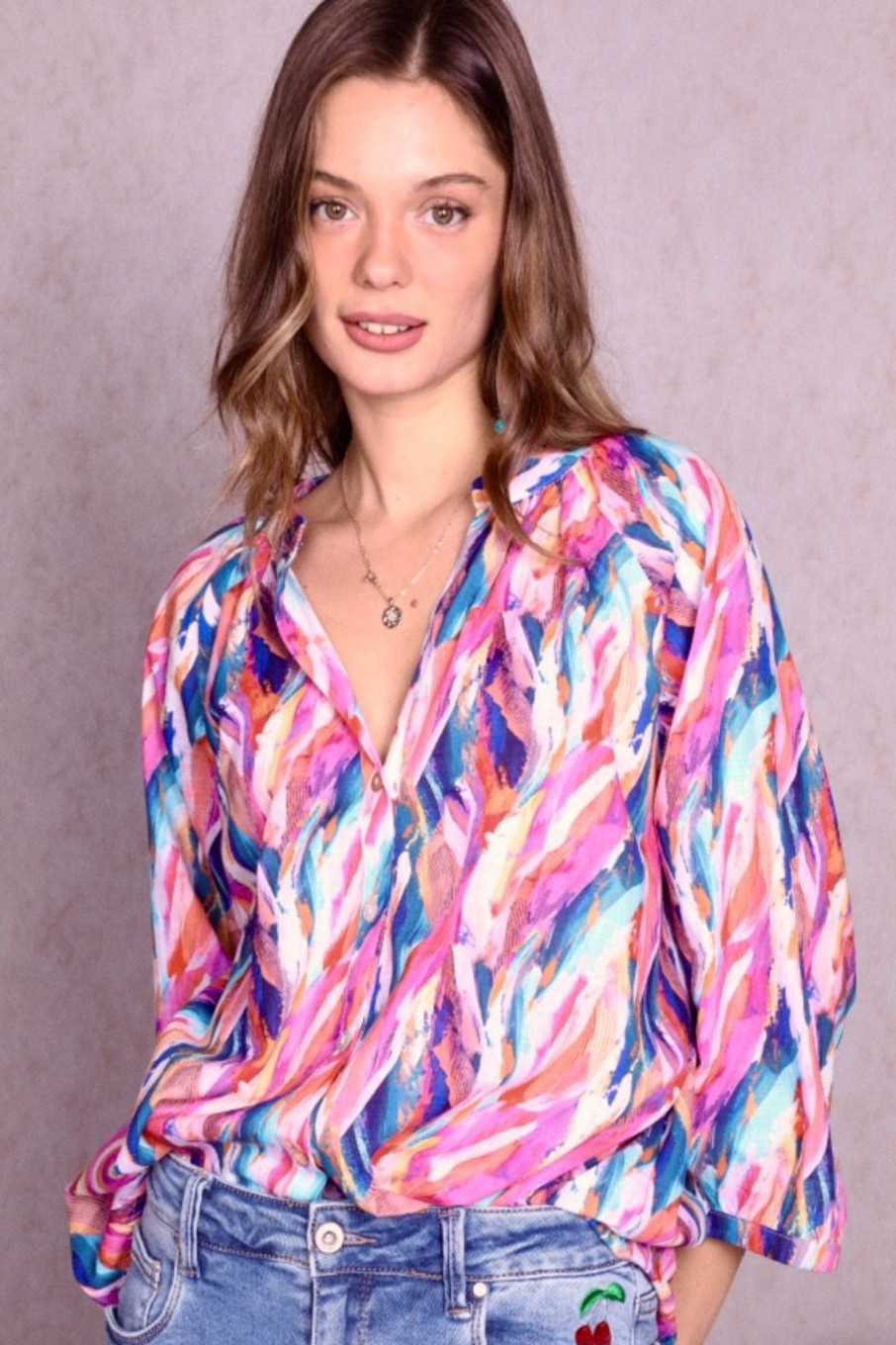 Blouse Bella Rose | Juste Elles Blouse Bella Rose