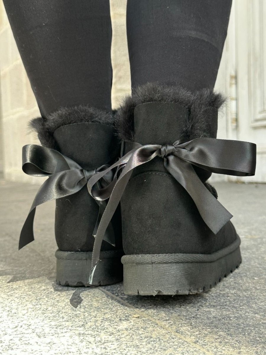 Boots Melisande Noir | Juste Elles Boots Melisande Noir