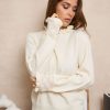 Pull Cassandre Beige | Juste Elles Pull Cassandre Beige