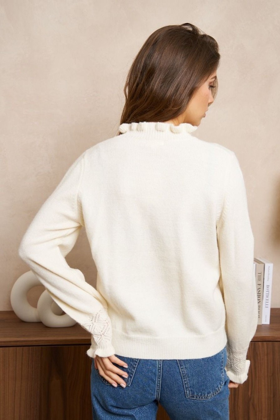 Pull Cassandre Beige | Juste Elles Pull Cassandre Beige